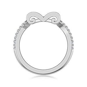 Diamond Band 0.25 ct tw Round 14k White Gold