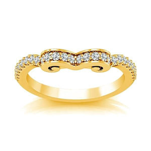 Diamond Band 0.25 ct tw Round 18k Yellow Gold