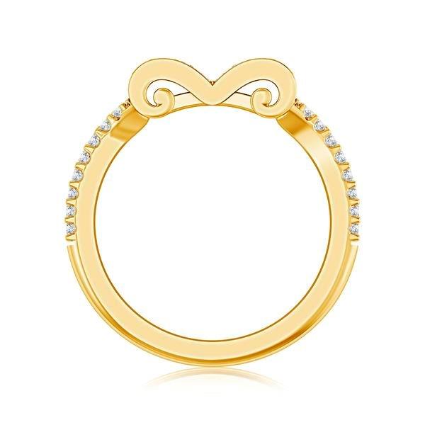 Diamond Band 0.25 ct tw Round 18k Yellow Gold