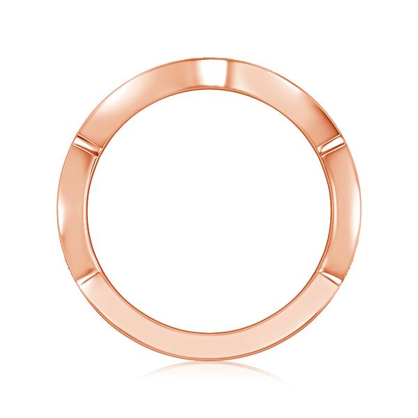 Diamond Band 0.2 ct tw Round 14k Rose Gold