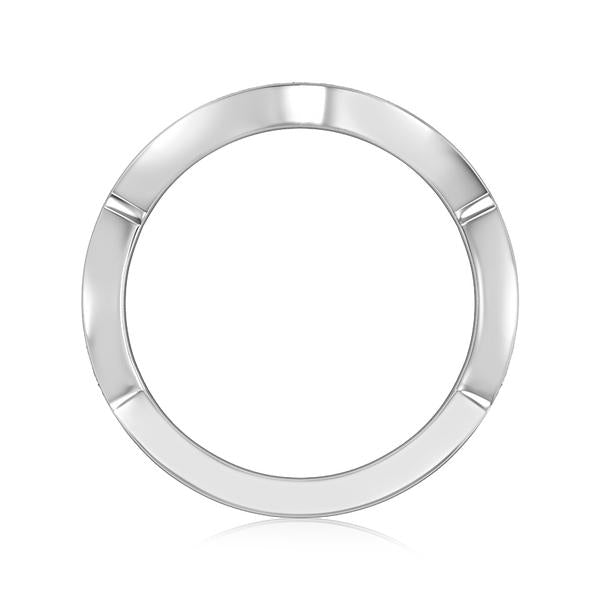 Diamond Band 0.2 ct tw Round 18k White Gold