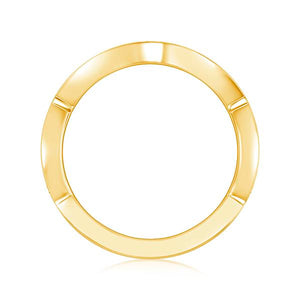 Diamond Band 0.2 ct tw Round 18k Yellow Gold