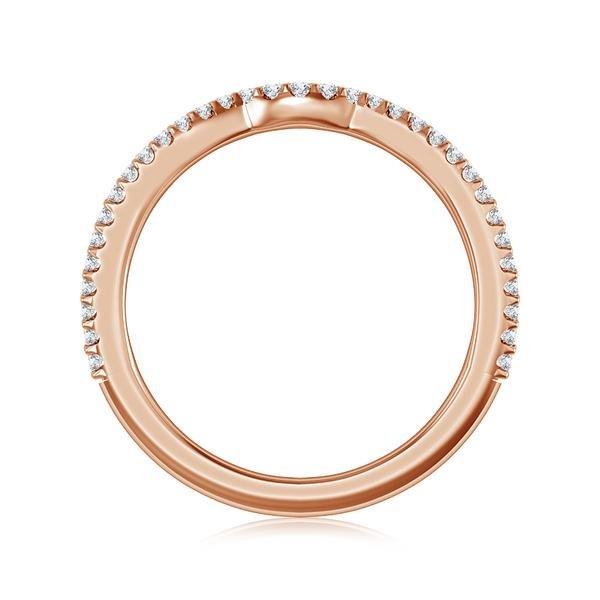 Diamond Band 0.2 ct tw Round 14k Rose Gold