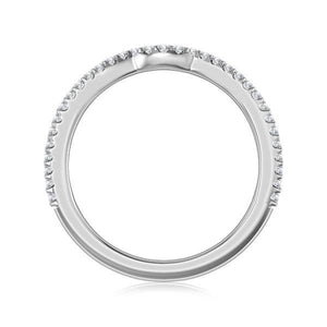 Diamond Band 0.2 ct tw Round 18k White Gold