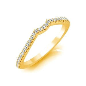 Diamond Band 0.2 ct tw Round 14k Yellow Gold