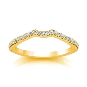 Diamond Band 0.2 ct tw Round 18k Yellow Gold
