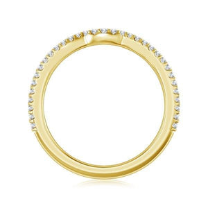 Diamond Band 0.2 ct tw Round 18k Yellow Gold