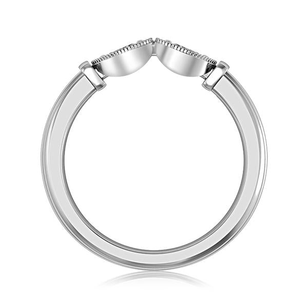 Diamond Band 0.16 ct tw Marquise 14k White Gold