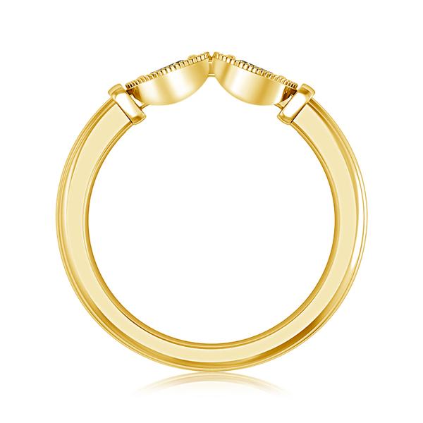 Diamond Band 0.16 ct tw Marquise 14k Yellow Gold