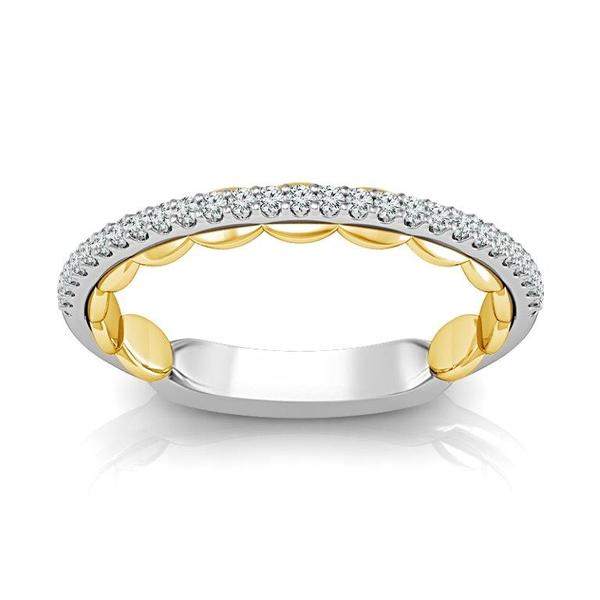 Diamond Band 0.16 ct tw Round 14k White Gold