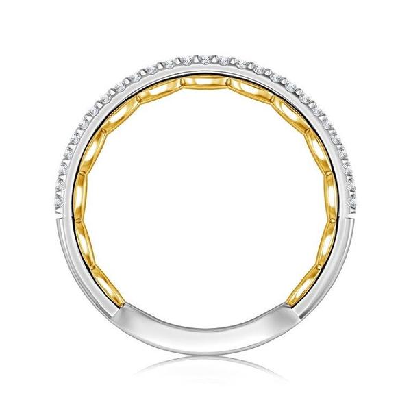 Diamond Band 0.16 ct tw Round 18k White Gold