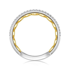 Diamond Band 0.16 ct tw Round 18k White Gold