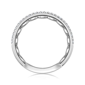 Diamond Band 0.16 ct tw Round 18k White Gold