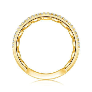 Diamond Band 0.16 ct tw Round 18k Yellow Gold