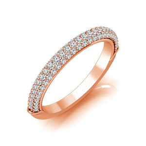 Diamond Band 0.5 ct tw Round 14k White Gold