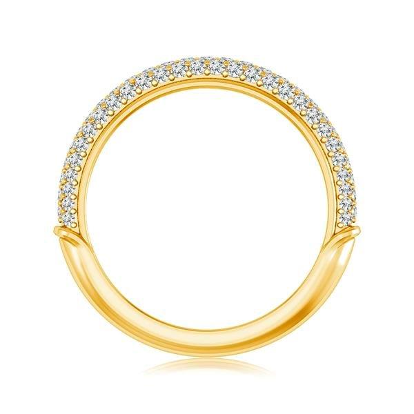 Diamond Band 0.5 ct tw Round 14k Yellow Gold
