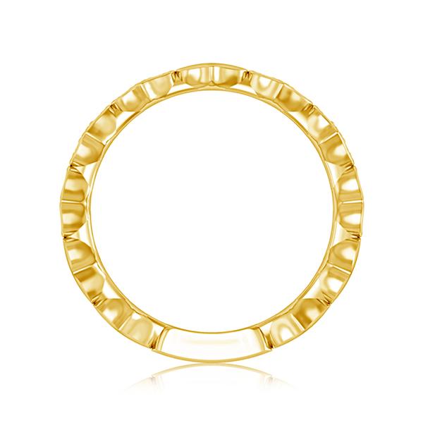 Diamond Band 0.1 ct tw Round 14k Yellow Gold