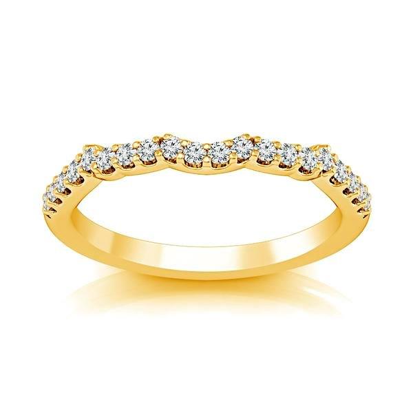 Diamond Band 0.2 ct tw Round 14k Yellow Gold