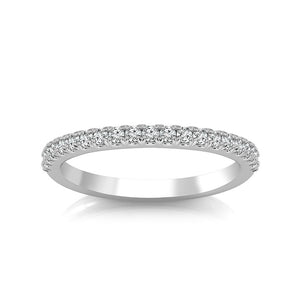 Diamond Band 0.25 ct tw Round 18k White Gold