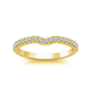 Diamond Band 0.25 ct tw Round 18k Yellow Gold