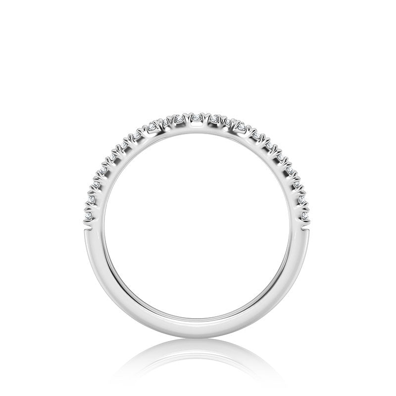 Diamond Band 0.20 ct tw Round 18k White Gold