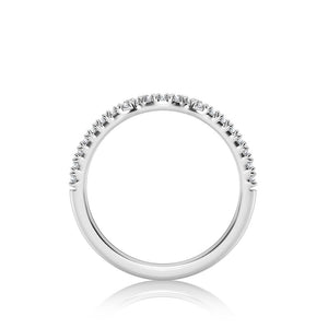Diamond Band 0.20 ct tw Round 18k White Gold