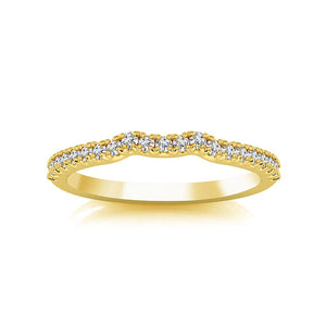 Diamond Band 0.20 ct tw Round 18k Yellow Gold
