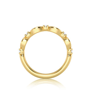 Diamond Band 0.20 ct tw Round 18k Yellow Gold