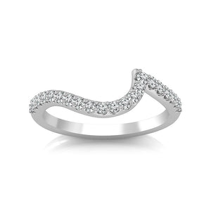 Diamond Band 0.25 ct tw Round 14k White Gold