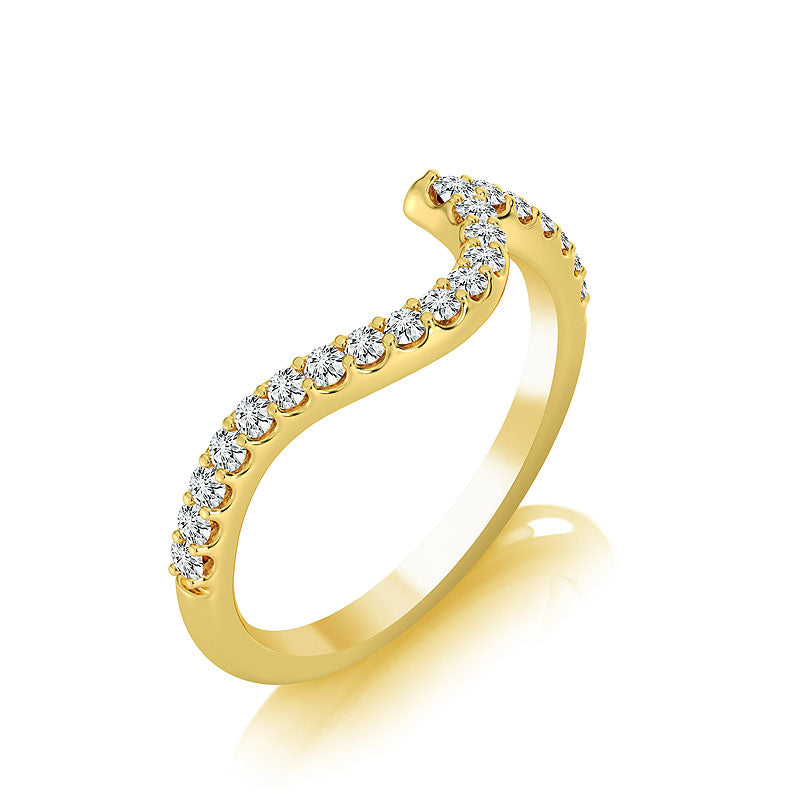 Diamond Band 0.25 ct tw Round 18k Yellow Gold