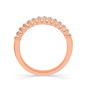 Diamond Band 0.3 ct tw Round 14k Rose Gold