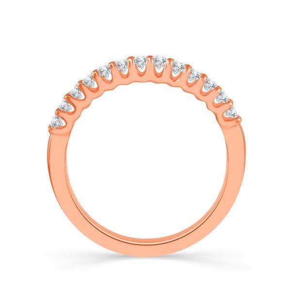Diamond Band 0.3 ct tw Round 18k Rose Gold