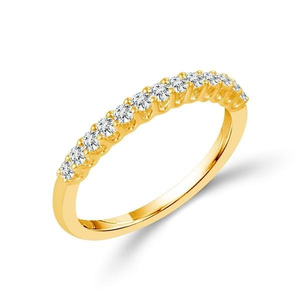 Diamond Band 0.3 ct tw Round 14k Yellow Gold