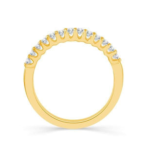 Diamond Band 0.3 ct tw Round 14k Yellow Gold