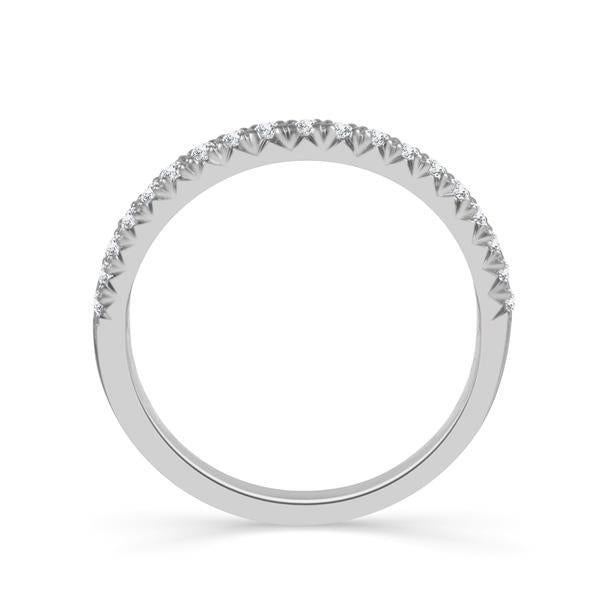 Diamond Band 0.25 ct tw Round 14k White Gold