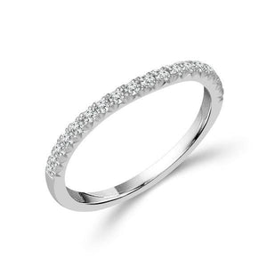 Diamond Band 0.25 ct tw Round 14k White Gold