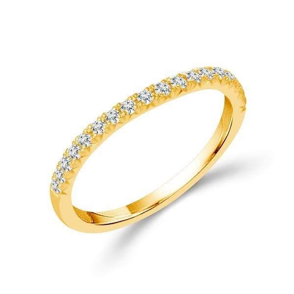 Diamond Band 0.25 ct tw Round 14k Yellow Gold