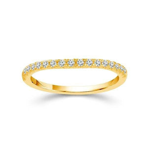 Diamond Band 0.25 ct tw Round 18k Yellow Gold