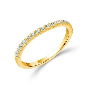 Diamond Band 0.25 ct tw Round 18k Yellow Gold
