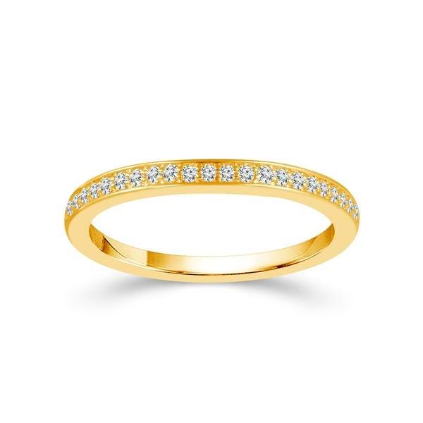 Diamond Band 0.2 ct tw Round 14k Yellow Gold