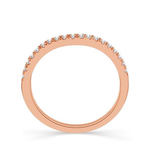 Diamond Band 0.2 ct tw Round 18k Rose Gold