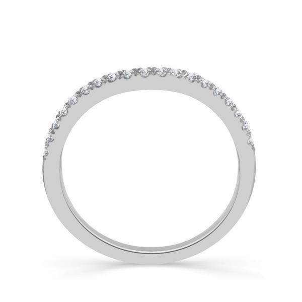Diamond Band 0.2 ct tw Round 14k White Gold