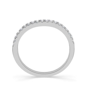 Diamond Band 0.2 ct tw Round 14k White Gold
