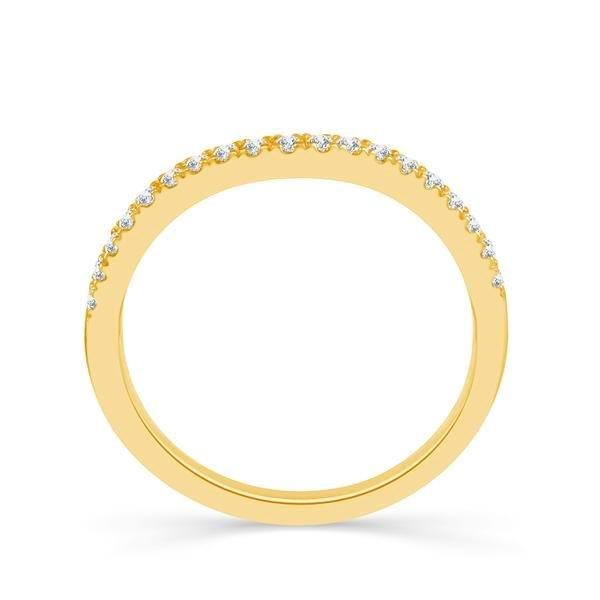 Diamond Band 0.2 ct tw Round 14k Yellow Gold