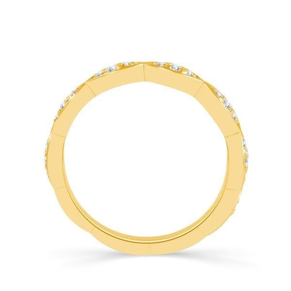 Diamond Band 0.16 ct tw Round 14k Yellow Gold