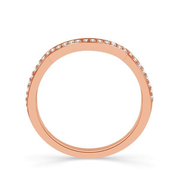 Diamond Band 0.13 ct tw Round 14k Rose Gold