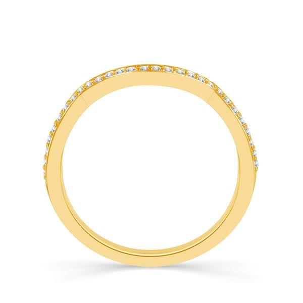 Diamond Band 0.13 ct tw Round 14k Yellow Gold