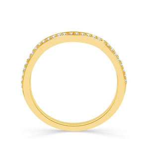 Diamond Band 0.13 ct tw Round 14k Yellow Gold