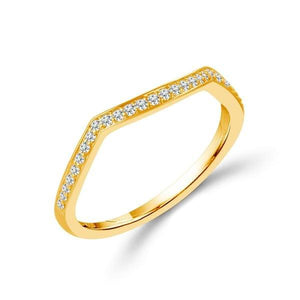 Diamond Band 0.13 ct tw Round 14k Yellow Gold