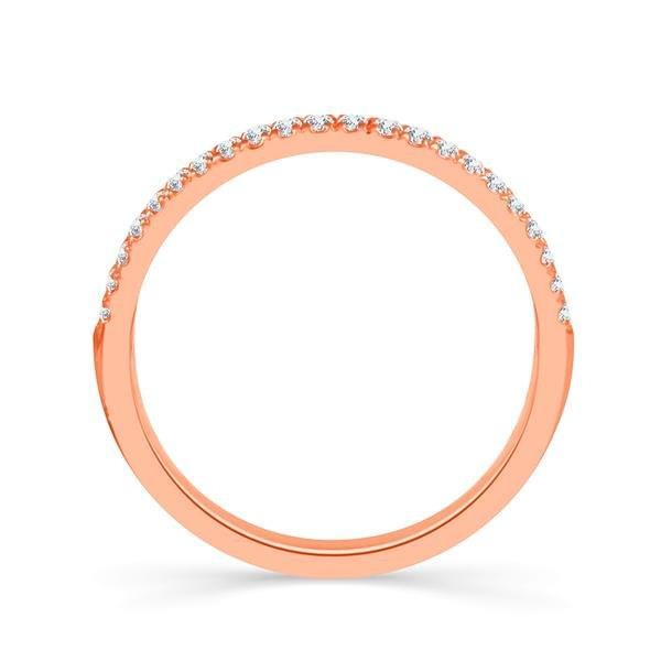 Diamond Band 0.16 ct tw Round 14k Rose Gold